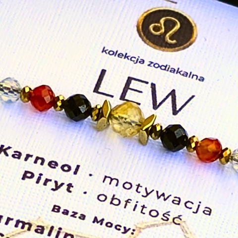 Bransoletka Zodiakalna – Lew ♌