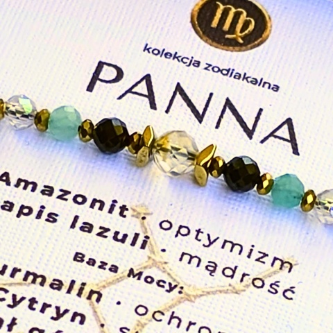Bransoletka Zodiakalna – Panna ♍