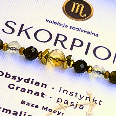 Bransoletka Zodiakalna – Skorpion ♏