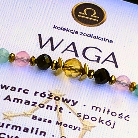 Bransoletka Zodiakalna – Waga ♎
