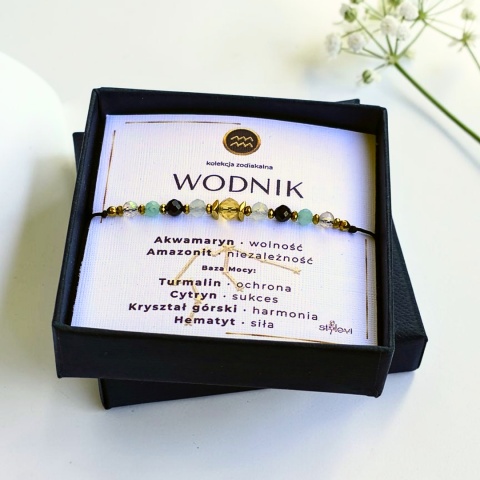 Bransoletka Zodiakalna – Wodnik ♒