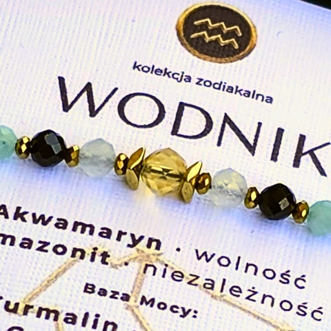 Bransoletka Zodiakalna – Wodnik ♒