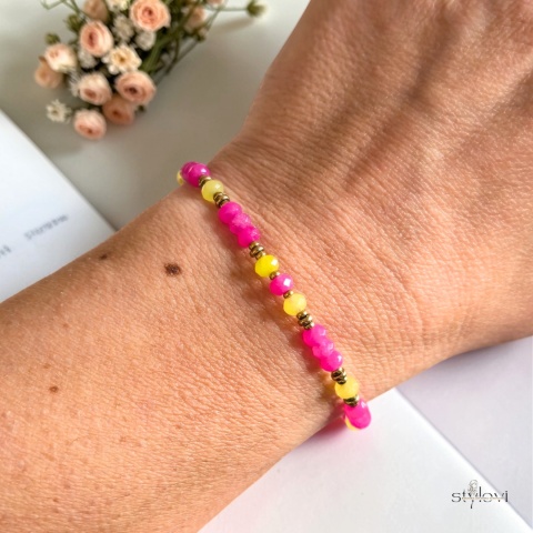 bransoletka VIVA: jadeit, hematyt